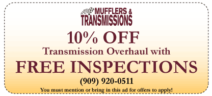 Advance Tranz & Muffler Coupon