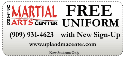 Upland Martial Arts Center Coupon
